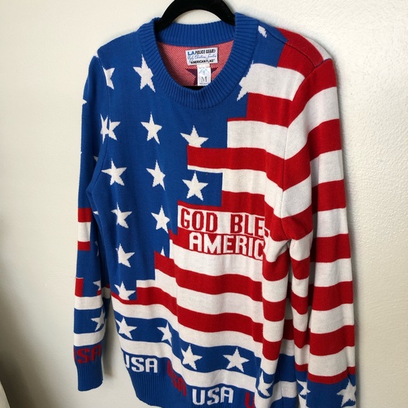 American Flag sweater - Picture 3 of 4